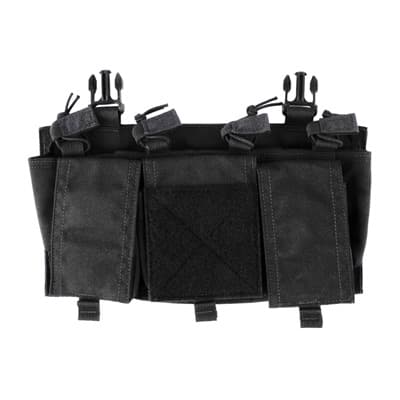 Mayflower Quad 5.56 Placard - Mayflower Quad 5.56 Swift-Clip Placard Gp Black