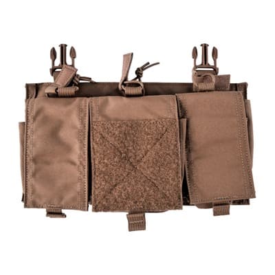 Mayflower Triple 7.62 Placard - Mayflower Triple 7.62 Swift-Clip Placard Gp Coyote Brown