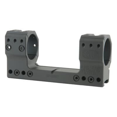 No Bubble Level Isms Picatinny Mounts - 36mm 1.5'''' 0 Moa Unimount (No Bubble Level)