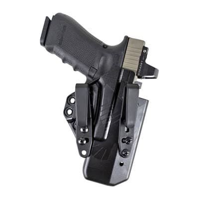 Eidolon Holsters Basic Kit For GlockA(R) - G17 Eidolon Basic Holster Double Ambidextrous Short Black
