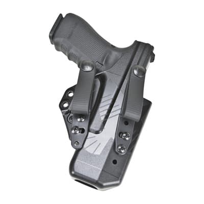 Eidolon Holsters Full Kit For GlockA(R) - G17 Eidolon Full Kit Holster Left Hand Softloops  Black