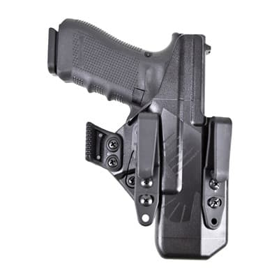 Eidolon Holsters Full Kit For GlockA(R) - G17 Eidolon Full Kit Holster Right Hand 1.75 Overhooks Blk