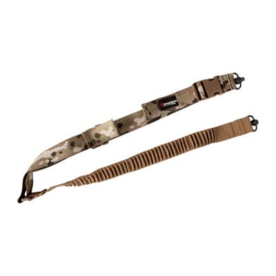 Precision Rifle Sling - Precision Rifle Sling With Qd Swivels, Multicam