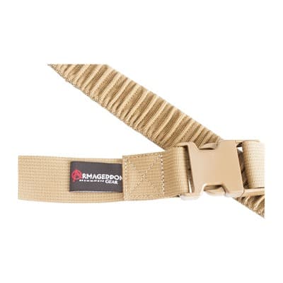 Precision Rifle Sling - Precision Rifle Sling With Qd Swivels, Coyote Brown
