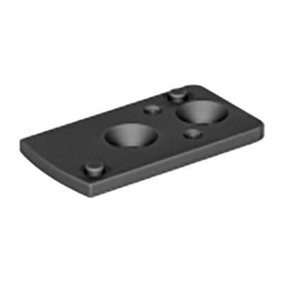 Badger Ordnance Condition One 12 O'clock Top Optical Platform - Leupold Deltapoint Pro Mount, Black