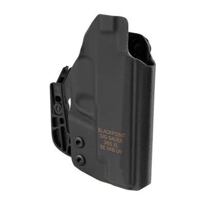 P365xl Appendix Holster - Left Hand P365xl Appendix Holster, Black