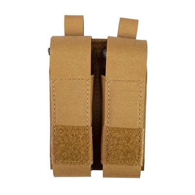 Double Pistol Magazine Pouch - Double Pistol Magna Mag Pouch Laminate Coyote Brown