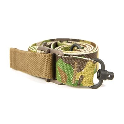 Vickers Push Button Sling With Swivels - Vickers Push Button Sling W/Swivels Multicam