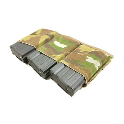 Ten-Speed 308 Magazine Pouche Molle Mount - Triple 308 Magazine Pouch Molle Mount Multicam