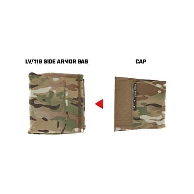 Side Armor Bag Caps - Side Armor Bag Caps (Large) - Multicam