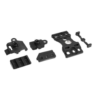 Knuckl Helmet Mount Kit - Knuckl Kit No Lanyard Black