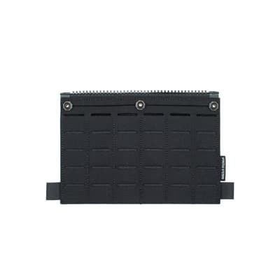 Back Panel Molle Flap - Back Panel Molle Flap Black