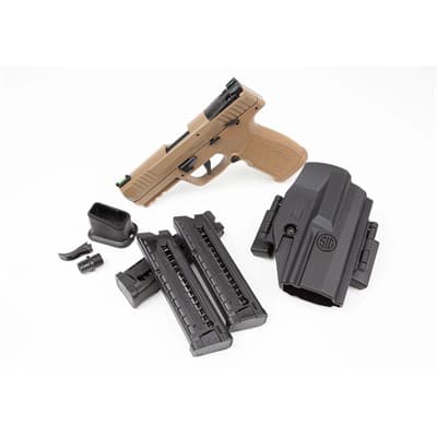P322 Coyote 22 Long Rifle Tacpac - P322 Coyote 22 Long Rifle 4'''' Bbl (3)20rd Mags Sao W/Holster