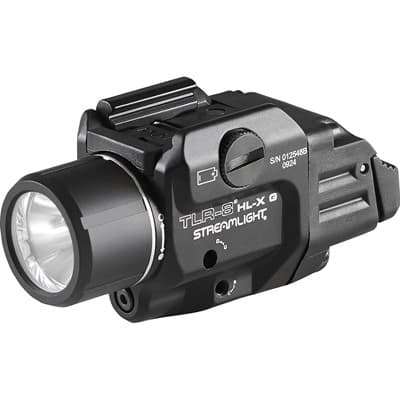 Tlr-8 Hl-X Sub Tactical Light W/Green Laser - Tlr-8 Hl-X G Rail Mount Tactical Light W/Green Laser Black