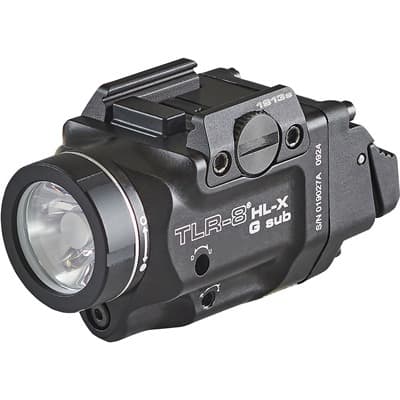 Tlr-8 Hl-X Sub Tactical Light W/Green Laser - Tlr-8 Hl-X G Sub Tactical Light W/Gn Laser For 1913 Short Bk