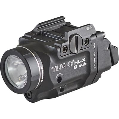 Tlr-8 Hl-X Sub Tactical Light W/Green Laser - Tlr-8 Hl-X G Sub Tactical Light W/Gn Laser For Hellcat Black