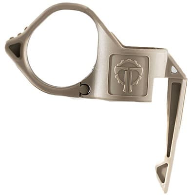 Switchback 2.0 Large Flashlight Ring With Pocket Clip - Switchback 2.0 Large Flashlight Ring W/Pocket Clip Tan
