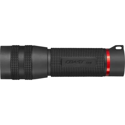 Coast Products Gx10 Flashlight W/Pure Beam And Twist Focus(Tm) - Gx10 Flashlight 550 Lumens W/Pure Beam & Twist Focus Black