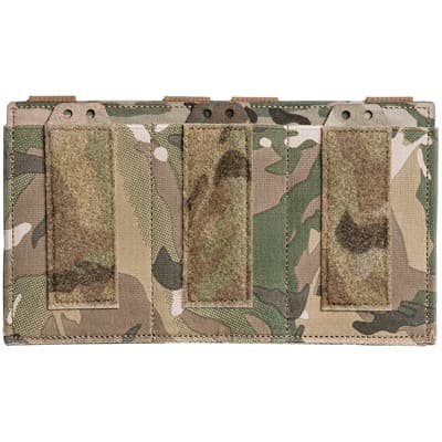 Temp Triple Elastic Magazine Pouch 5.56 Mag Holder - Temp Triple Elastic Magazine Pouch For 5.56 Mags Multicam