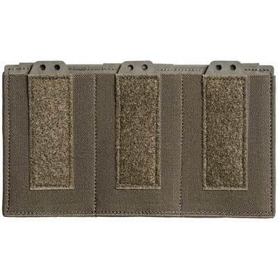 Temp Triple Elastic Magazine Pouch 5.56 Mag Holder - Temp Triple Elastic Magazine Pouch For 5.56 Mags Ranger Grn