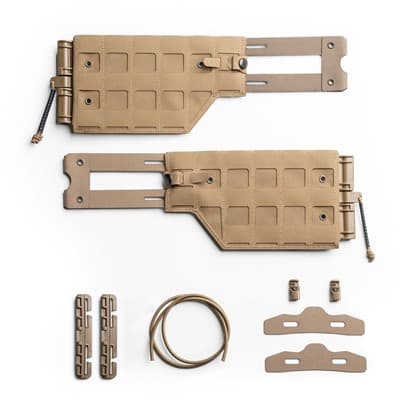 Reactive Molle Tubes(TM) Cummerbund - Reactive Molle Tube Cummerbund Coyote Brown