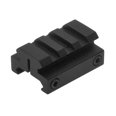 Burris Ar Mount One-Half Inch Picatinny Riser - Matte - Picatinny Riser Mount 1/2   Matte
