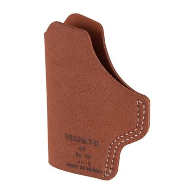 Model 6t  Iwb Tuckable Concealment Holster - #6 Iwb Tuckable Glock 43, S&W Shield, Ruger Lc9 Brown Rh