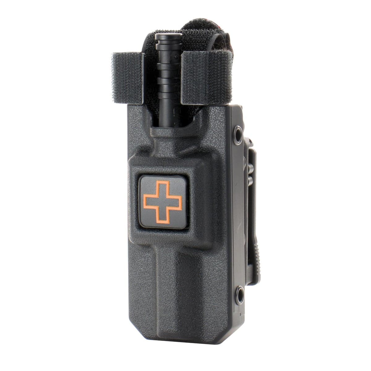 Eleven 10 Rigid TQ 2.25" x 2.50" x 5" Case w/Tek-LOK Belt Attachment, Black