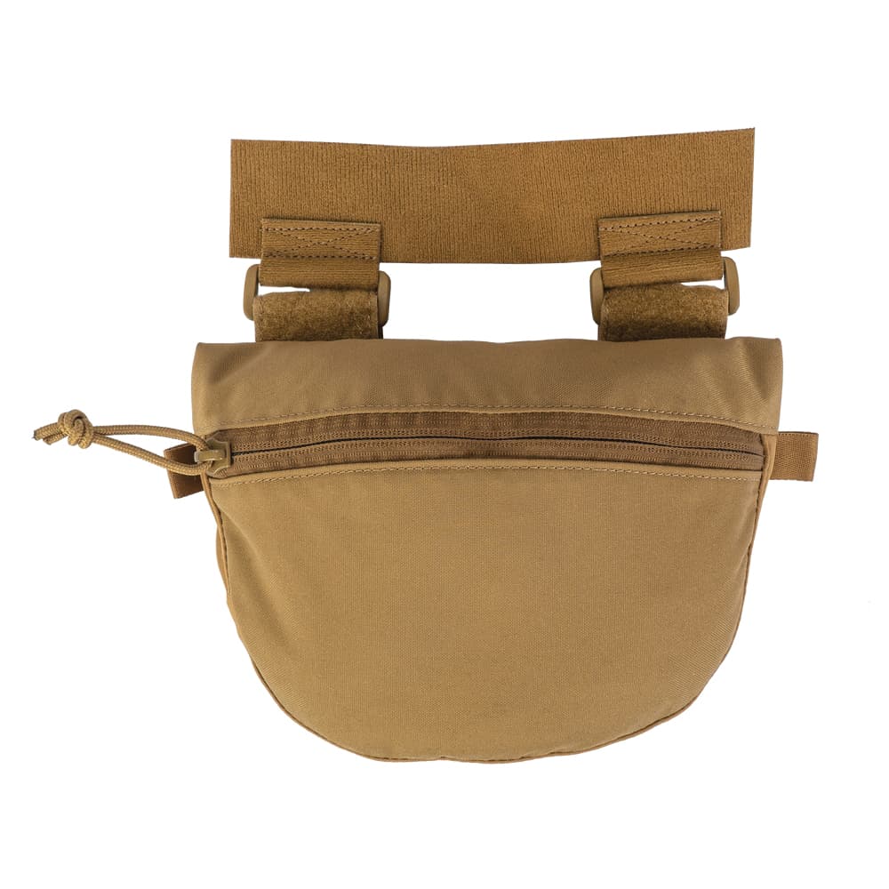 Grey Ghost Gear GHP Plate Carrier Lower Accessory Pouch, Coyote Brown