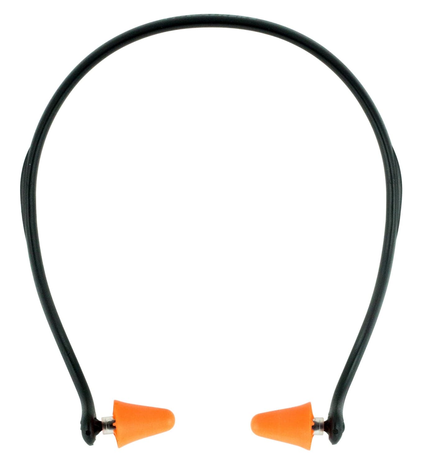 Walkers Game Ear Pro-Tek 25 dB Inside the Ear Plug Band, Black/Orange - GWPPLGBND
