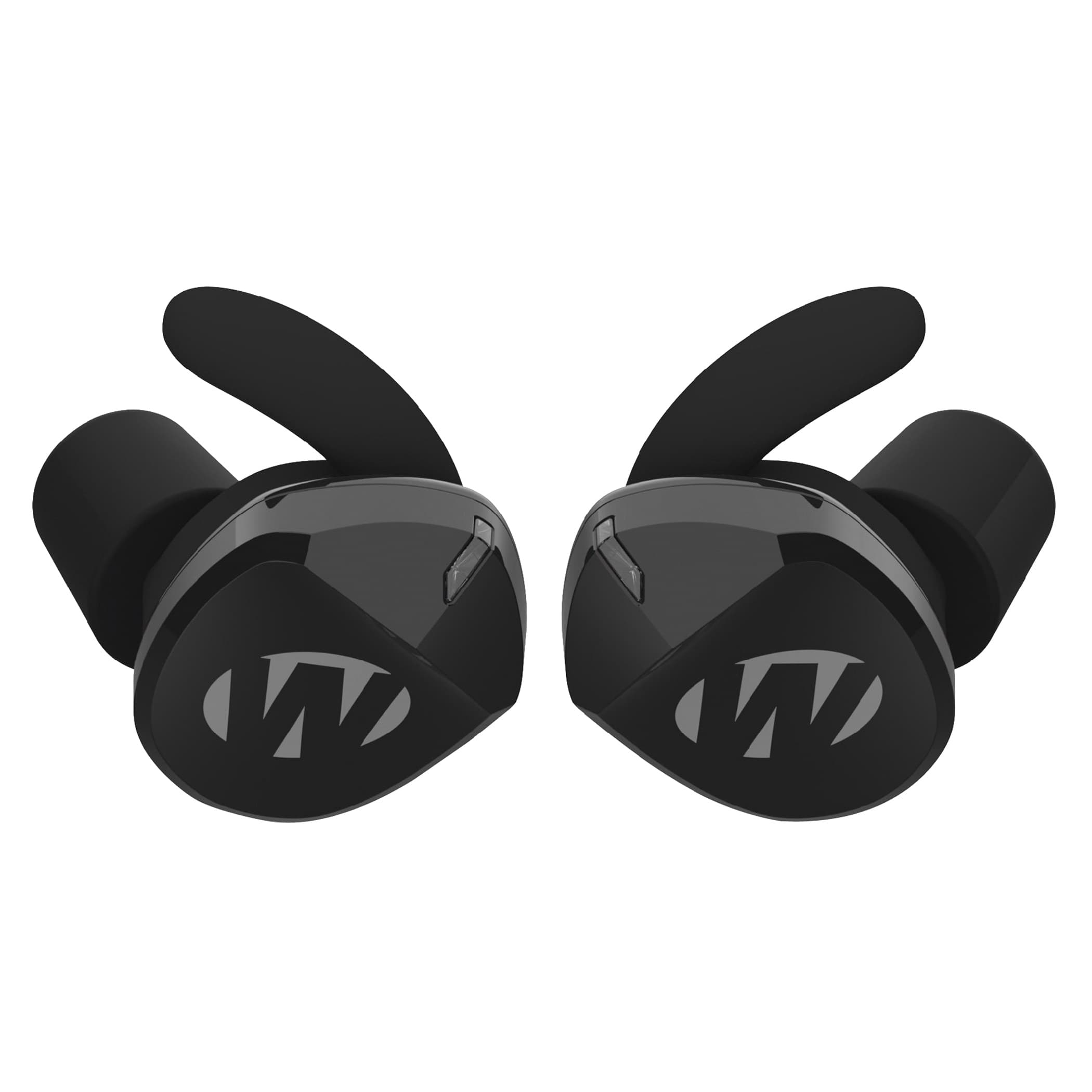 Walker Silencer 2.0 Polymer Earbuds - Adult/24 dB Hearing Protection, Black/Gray - GWP-SLCRRC2