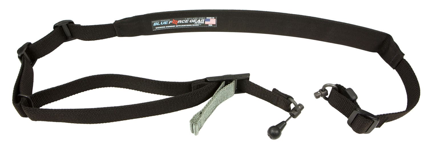 Blue Force Gear Vicker 221 Sling, Textured Black - VCAS2TO1RED200AABK