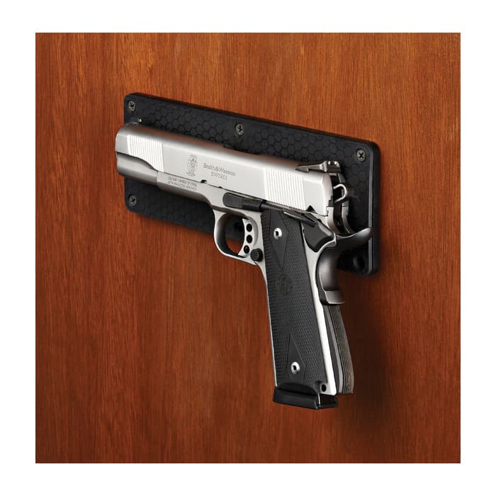 Strong and Secure Hornady Magnetic PVC Coated Steel Accessory Mount - X-Large, Black - 95913