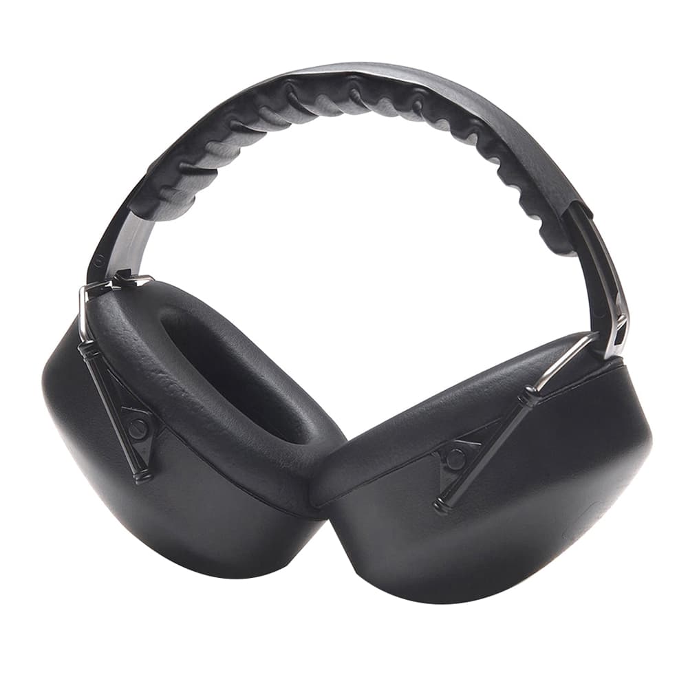Pyramex PM30 Foam Passive Earmuff - Adult/27 dB Hearing Protection in Black - PM3010