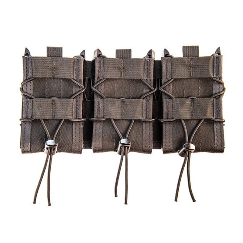 High Speed Gear Nylon TACO Shingle Triple Rifle Magazine Pouch, Black - 45TA00BK