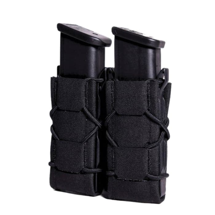High Speed Gear Inc. Gen 2 Double Pistol Taco Double Magazine Pouch, Black