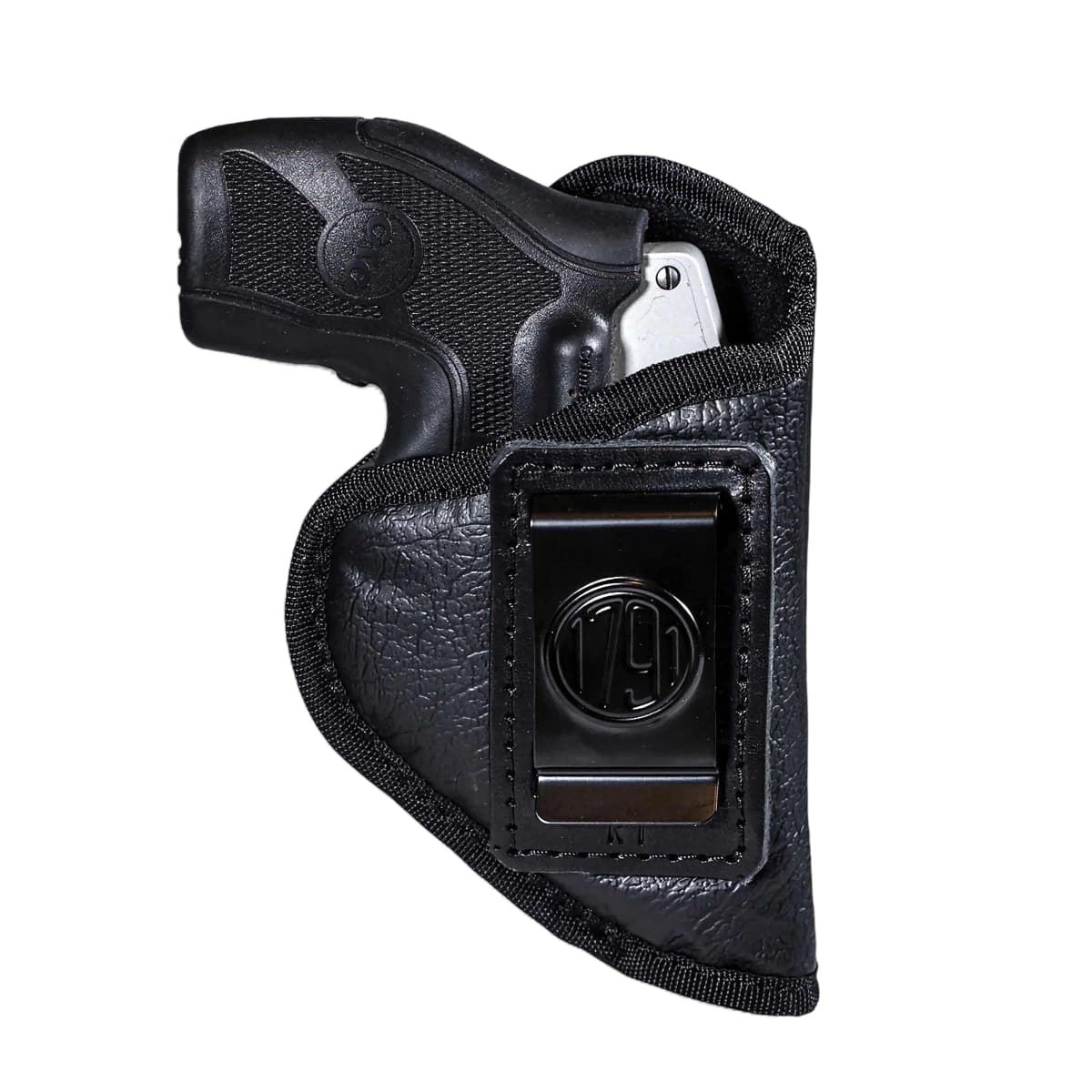 1791 Gunleather Ecocarry Colt Mustang/Kimber Micro 380 Iwb Holster Right Leather, Black