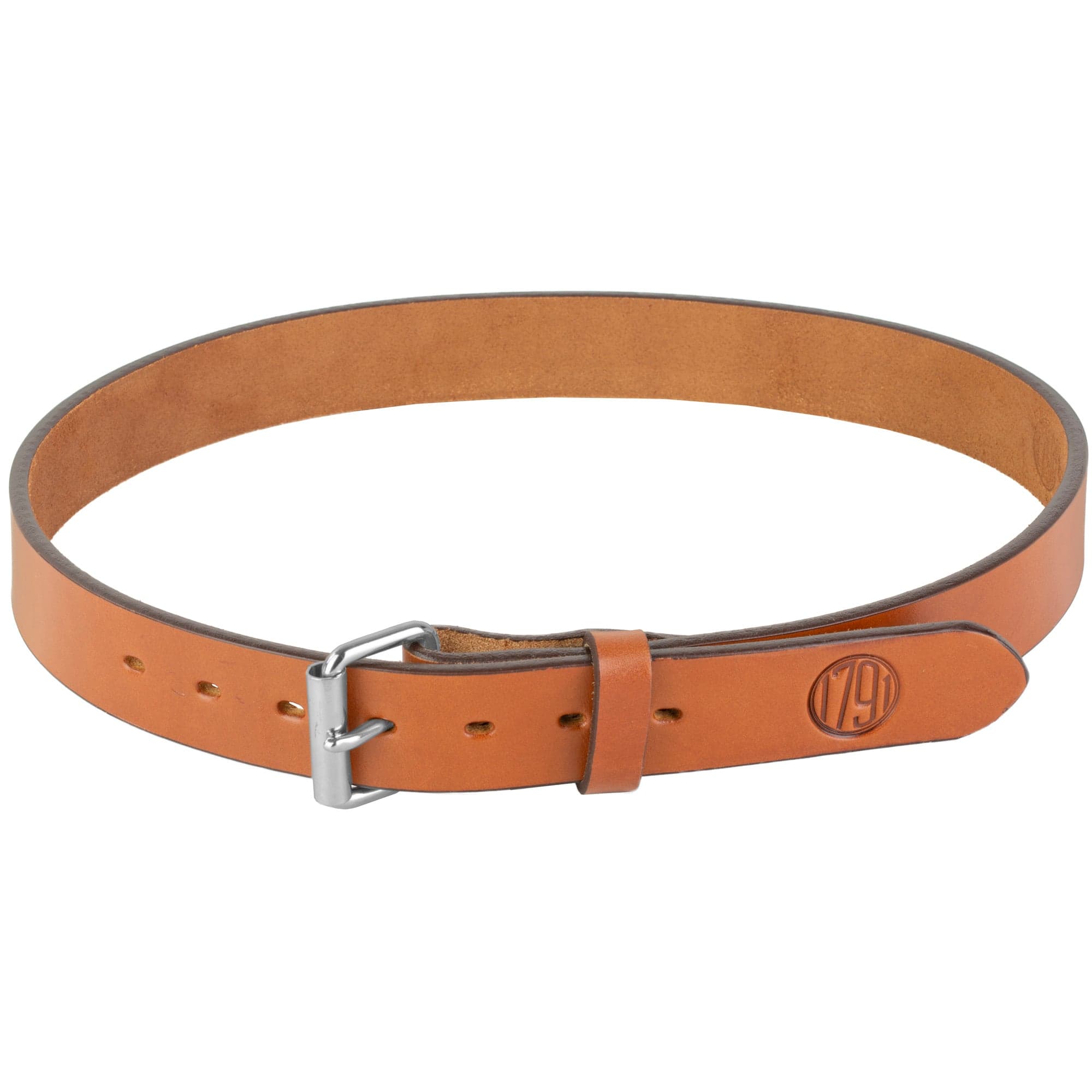 1791 Gun Belt, 32-36", Classic Brown, Leather BLT-01-32/36-CBR-A