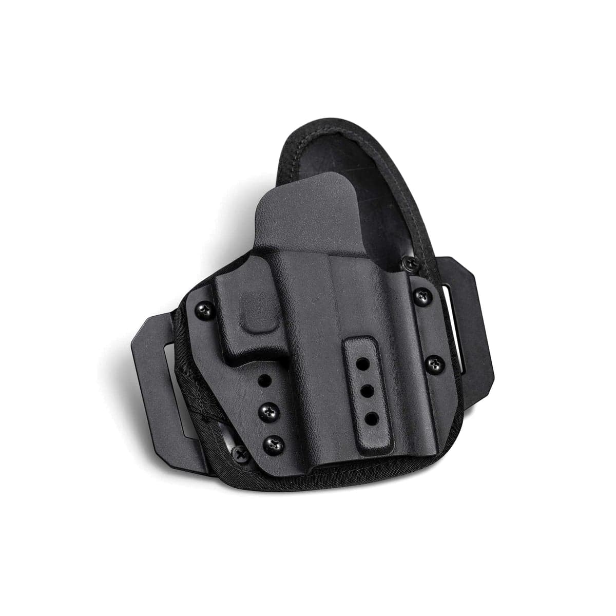 Adaptive Tactical Hoftac OmniCarry Glock G42/G43 OWB Holster LH - Black Polymer, Custom Fit and Secure Carry Solution - HT-01002-L