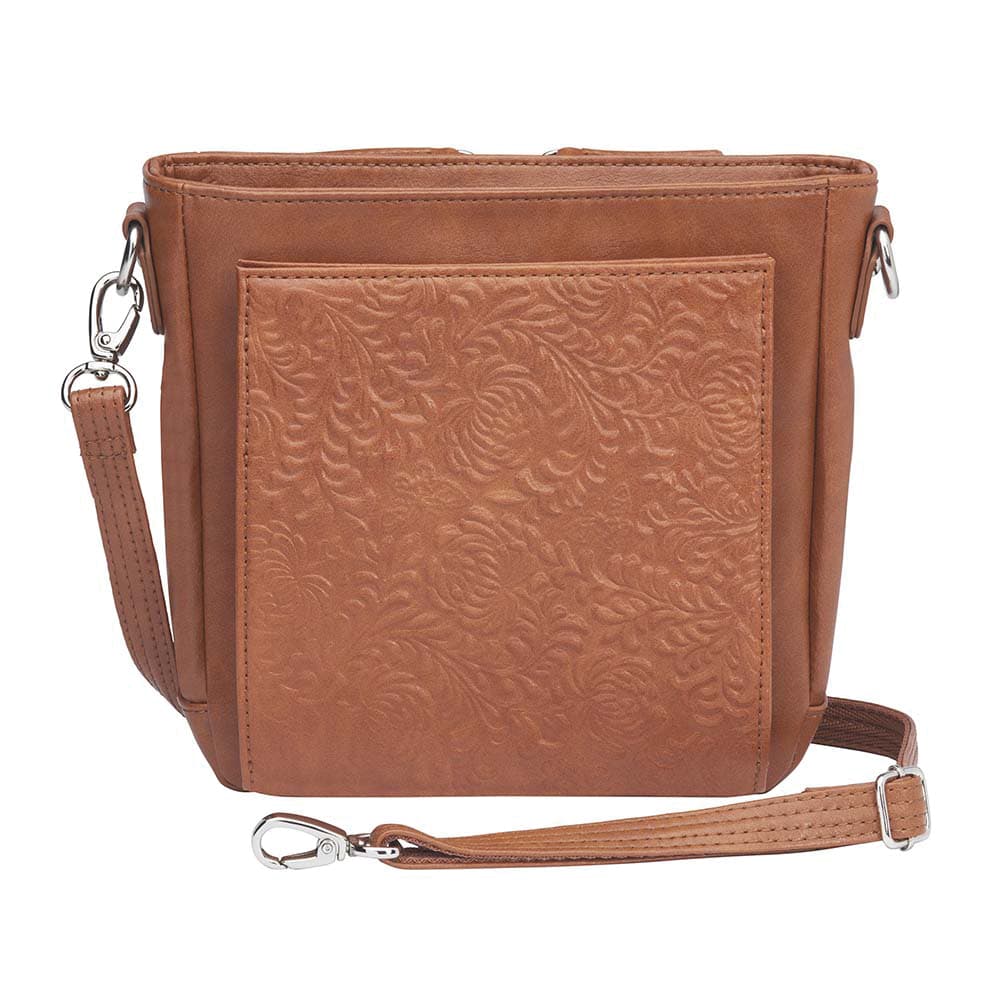 GTM BOHO Ruger LCP Holster Ambidextrous - Tan Leather, Classic Design for Reliable and Comfortable Carry - GTM-201/DBTN