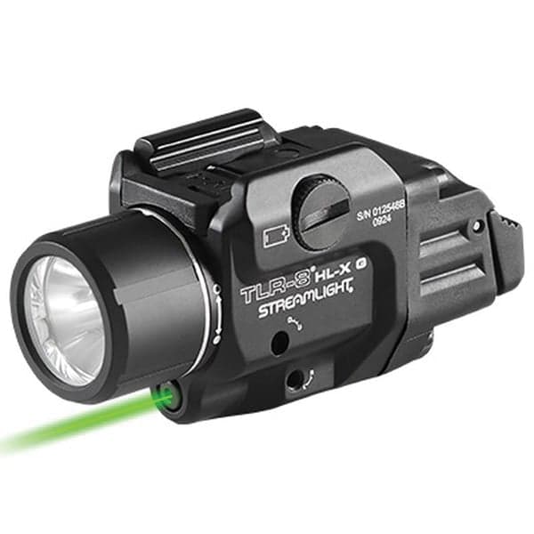 Streamlight TLR-8 HL-X G USB Multi-Fuel Weapon Light w/Green Laser 1000 lm