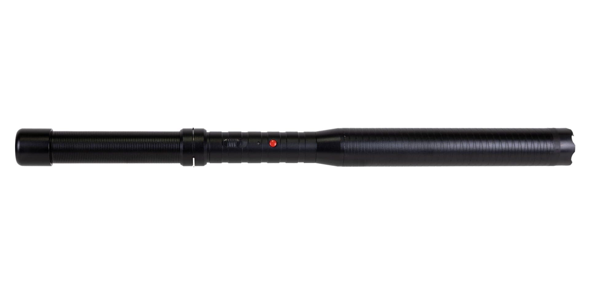 Guard Dog Titan 1.40" x 19.80" Rechargeable Stun Gun Baton w/Flashlight, Black