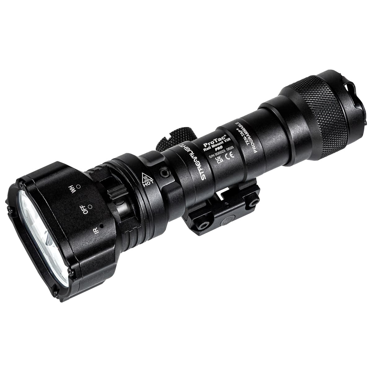 Streamlight ProTac VIR PRO Rail Mounted Weapon Light 1100 Lumen, Black - 88138