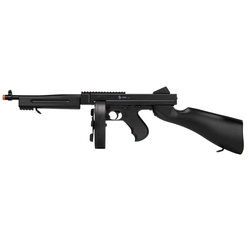 Game Face GFSMG (black) Electric, Full or Semi-Auto Submachine Gun - Includes Sling Mounts, Battery and Charger - ASRGTH