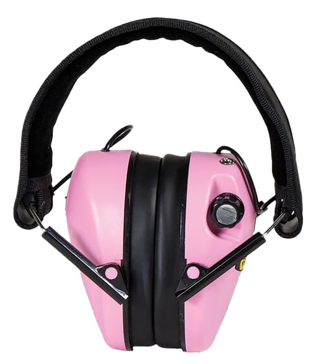 Caldwell EMax Low Profile Electronic Hearing Protection, Pink - 487111