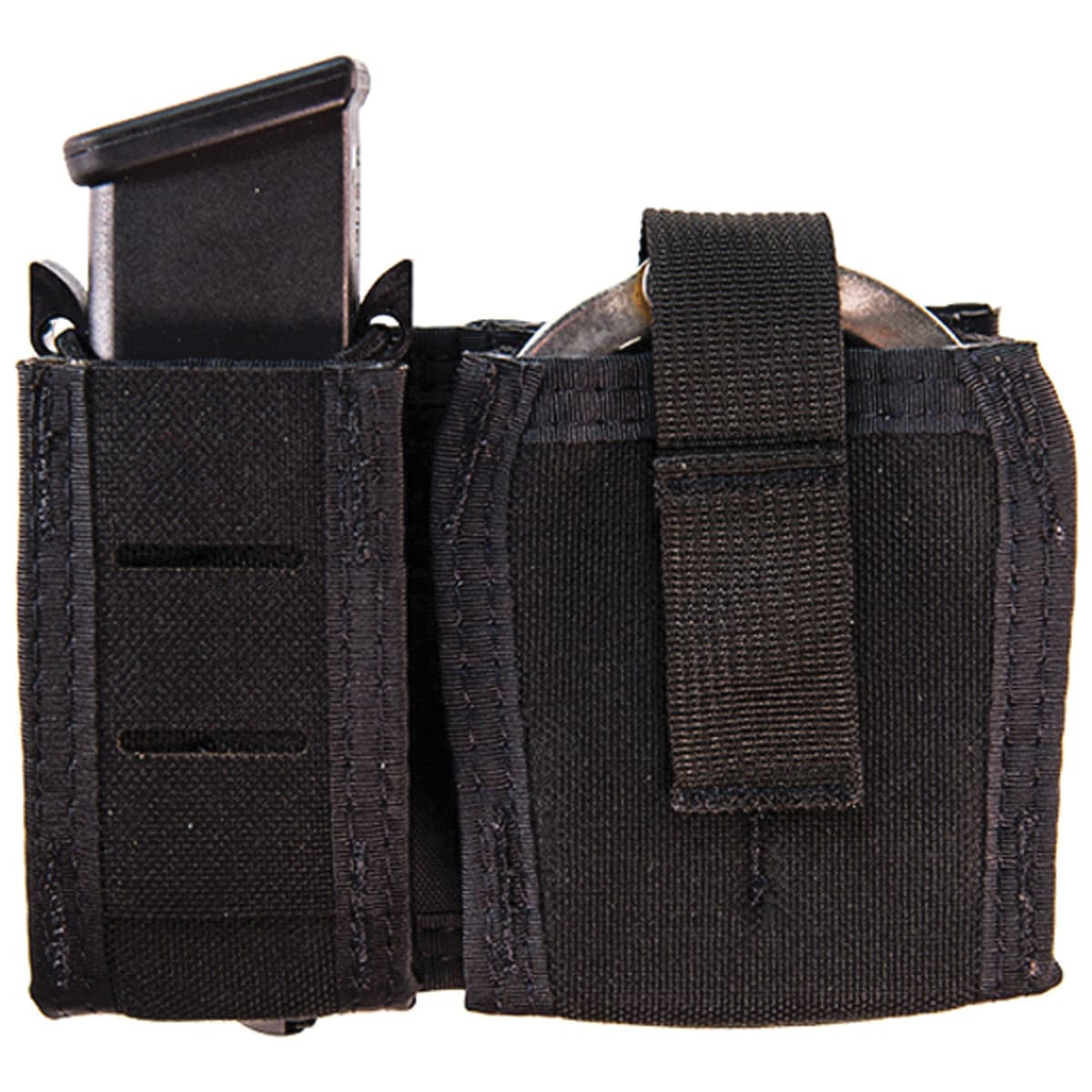 High Speed Gear Duty Leo Taco Magazine and Handcuff Pouch - Black Multi-Function Tactical Carrier - 41P000BK