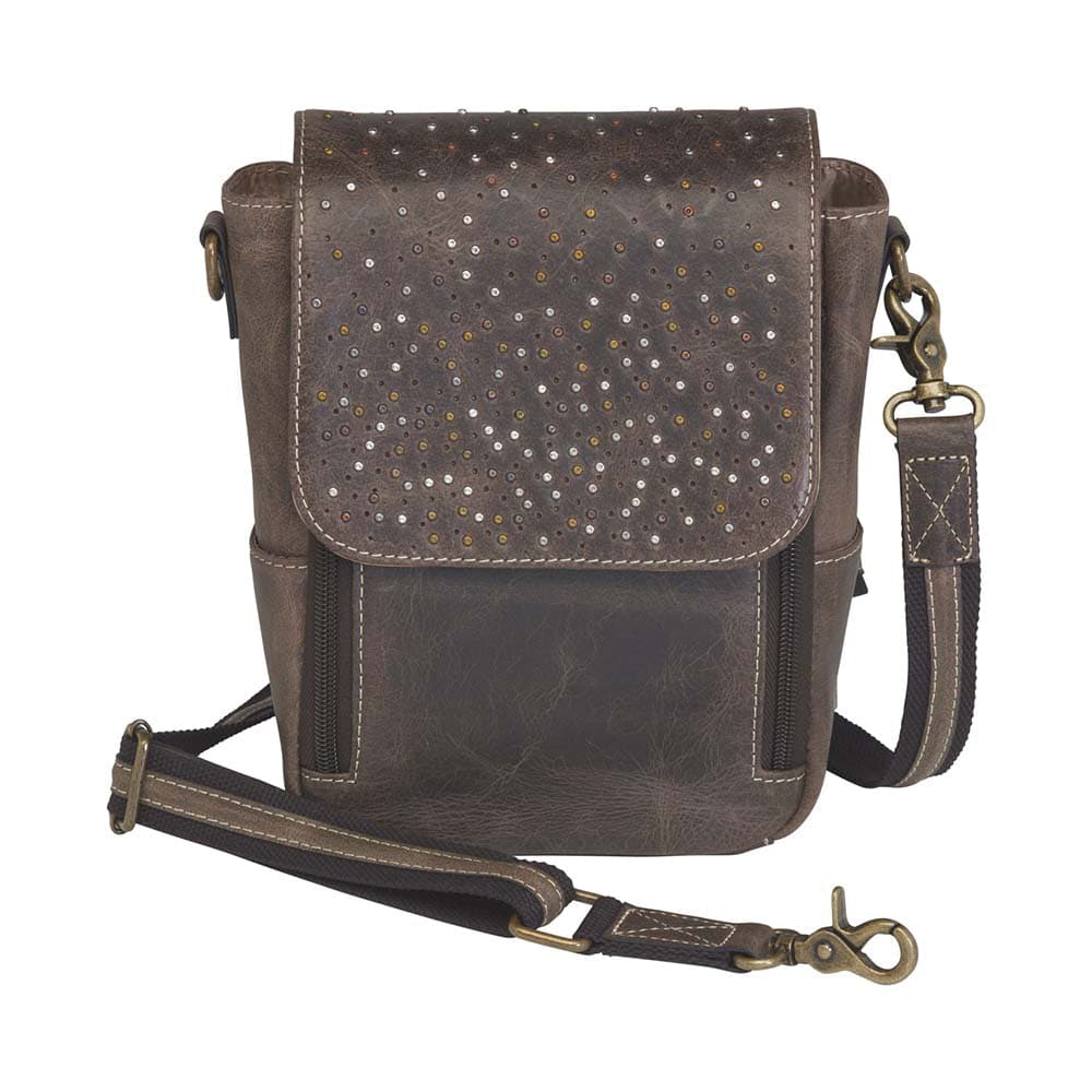 Gun Tote'n Mamas Smith & Wesson Mp Shield Holster Ambidextrous Buffalo Leather, Distressed Brown