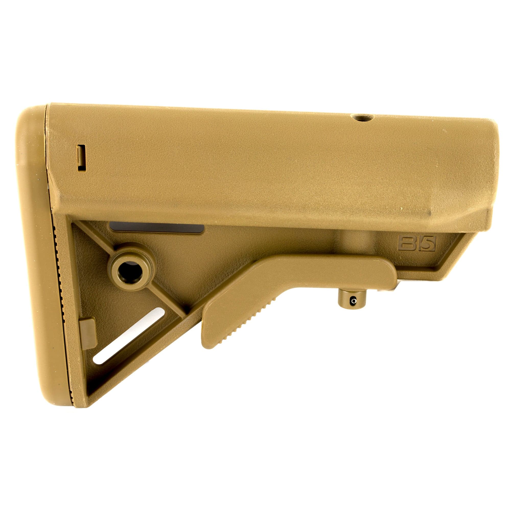B5 Systems BRAVO Stock, Mil Spec, Quick Detach Mount, Coyote Brown
