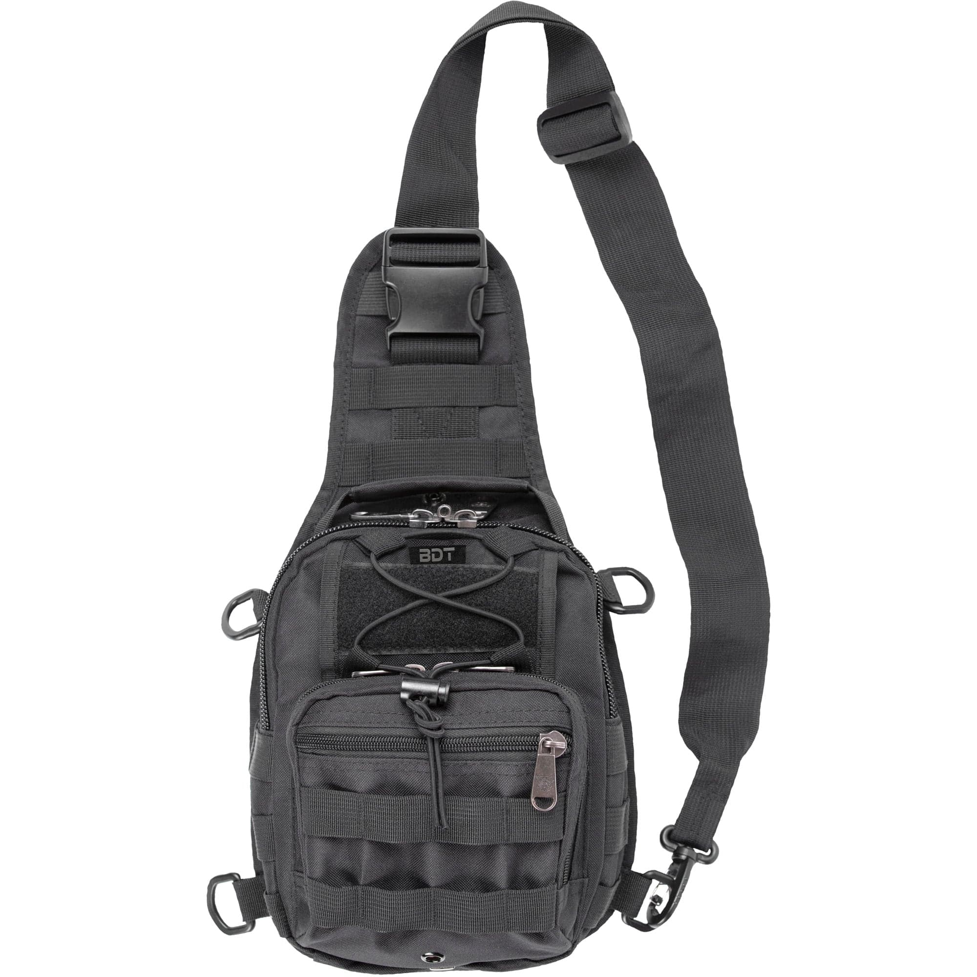 Bulldog Cases Go Sling Bag, Black - Bdt407b