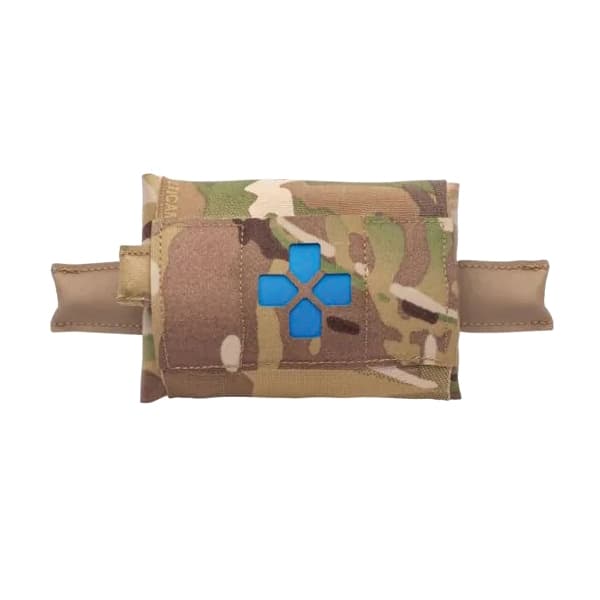 Blue Force Gear Micro TKN Molle Mount Empty Trauma Kit Medical Pouch, Multicam